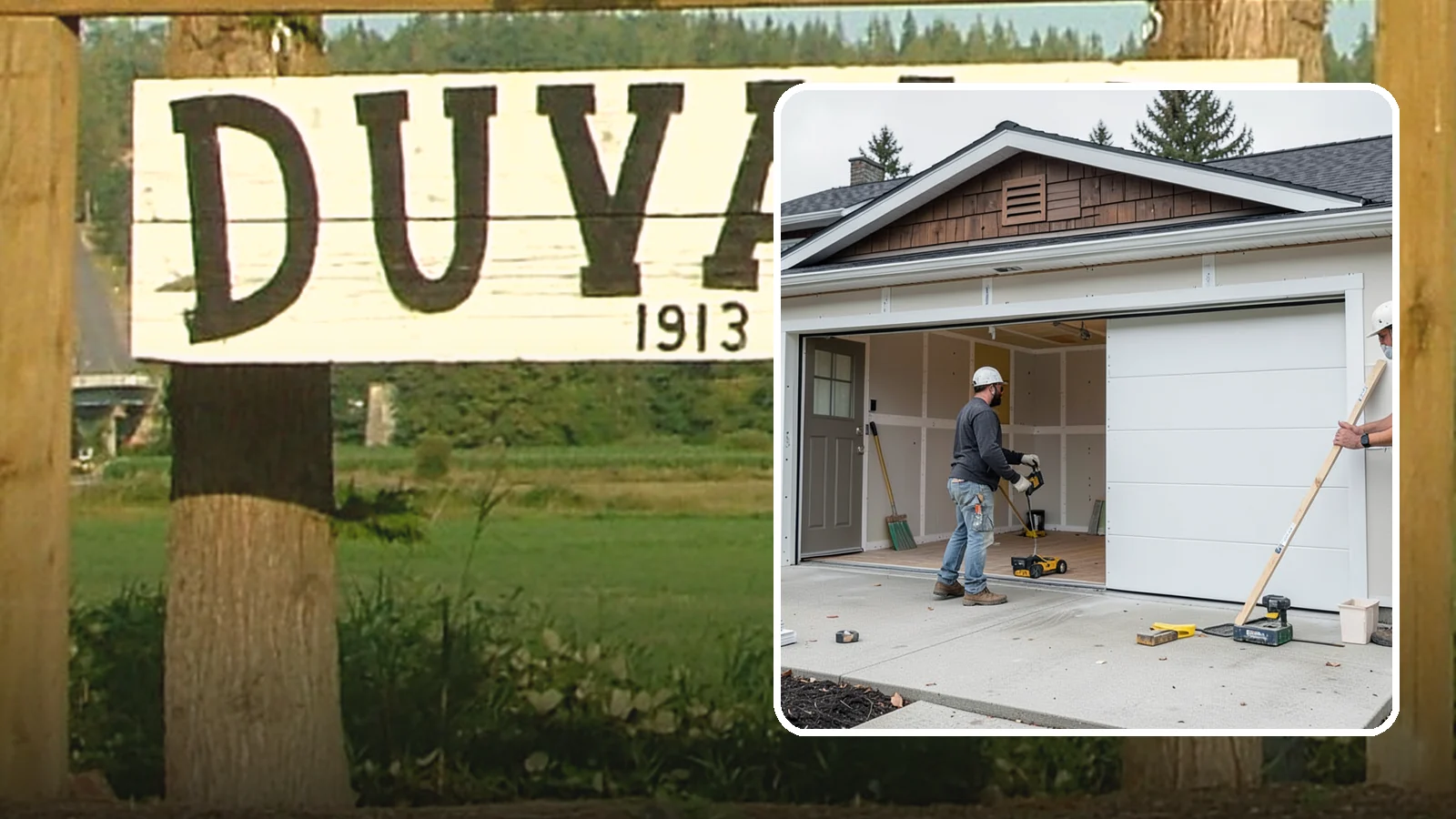 Garage Finishing in Duvall, King County, WA - Finishing out bare studs and concrete into a clean, insulated interior ready for everyday use.