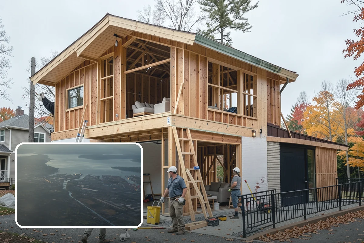 Garage Finishing in Fife, Pierce County, WA - Turns rough framing into a clean, usable room