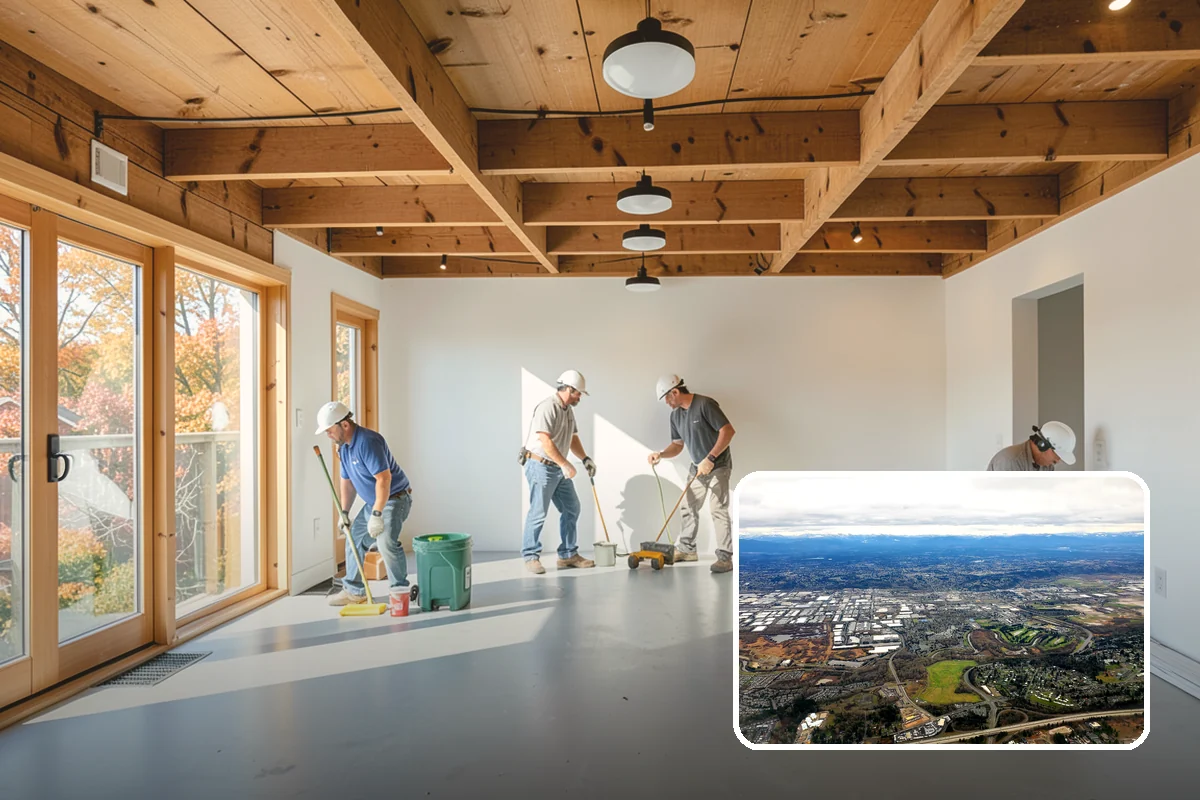 Garage Finishing in Kent, King County, WA - Turns rough framing into a clean, usable room