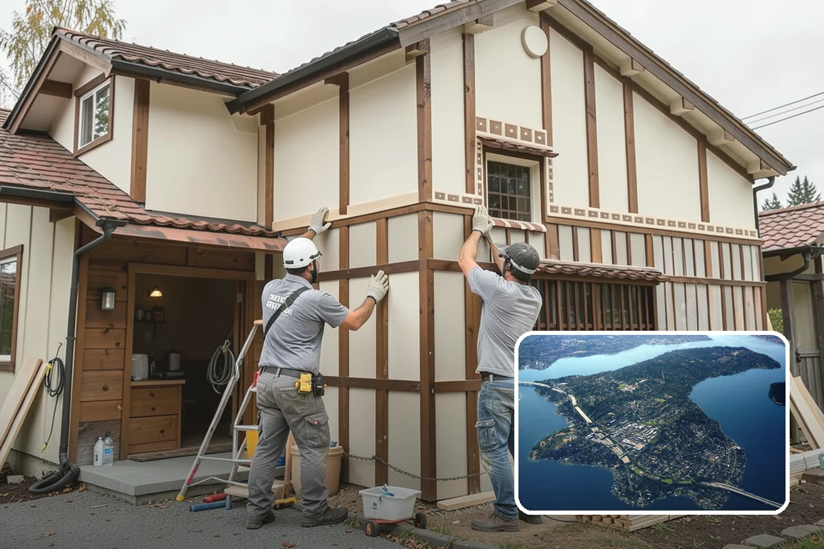 Garage Finishing in Mercer Island, King County, WA - Turns rough framing into a clean, usable room