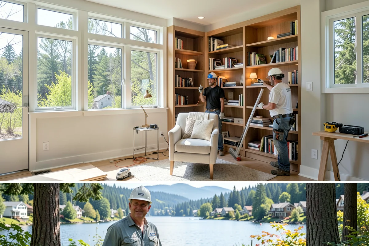 Garage Finishing in Milton, King County, WA - Finishing work suits the wetter months since it is indoor labor, though scheduling drywall during lower-humidity stretches helps...