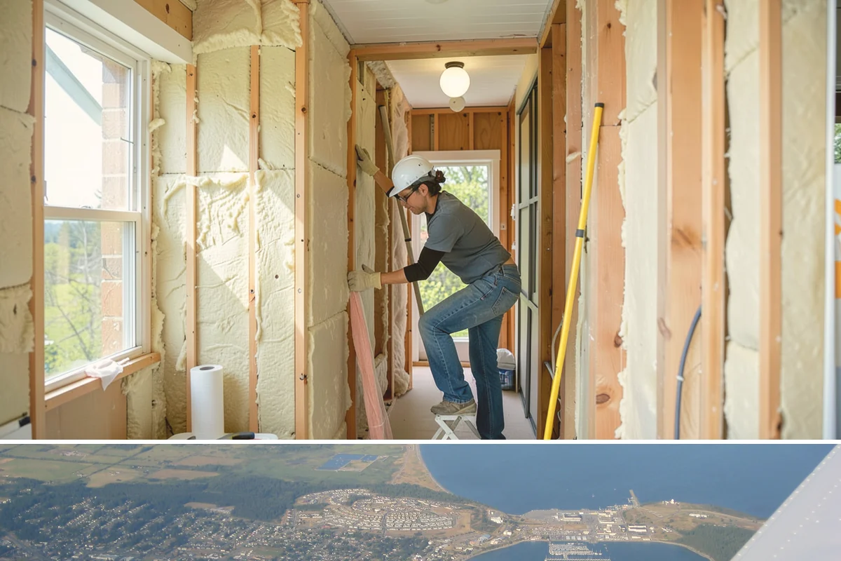 Garage Finishing in Oak Harbor, Island County, WA - Finishing work suits the wetter months since it is indoor labor, though scheduling drywall during lower-humidity stretches helps...
