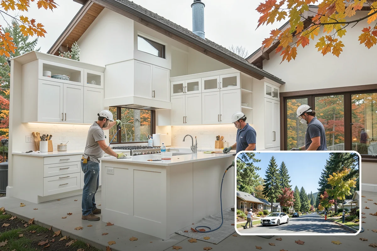 Garage Finishing in Orting, Pierce County, WA - Turns rough framing into a clean, usable room