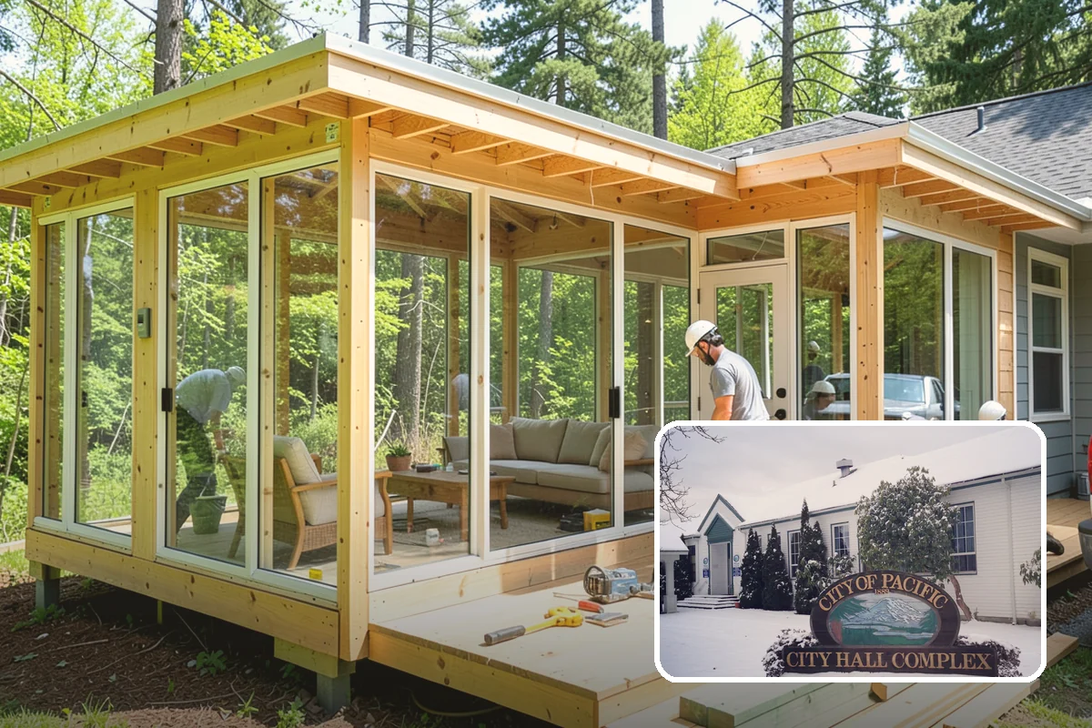 Garage Finishing in Pacific, King County, WA - Turns rough framing into a clean, usable room