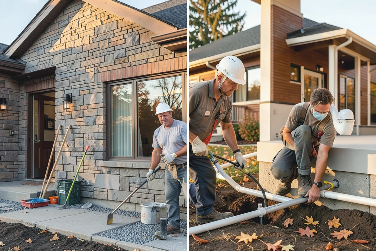 Garage Finishing in Renton, King County, WA - Inspect and prep walls, ceiling, and slab