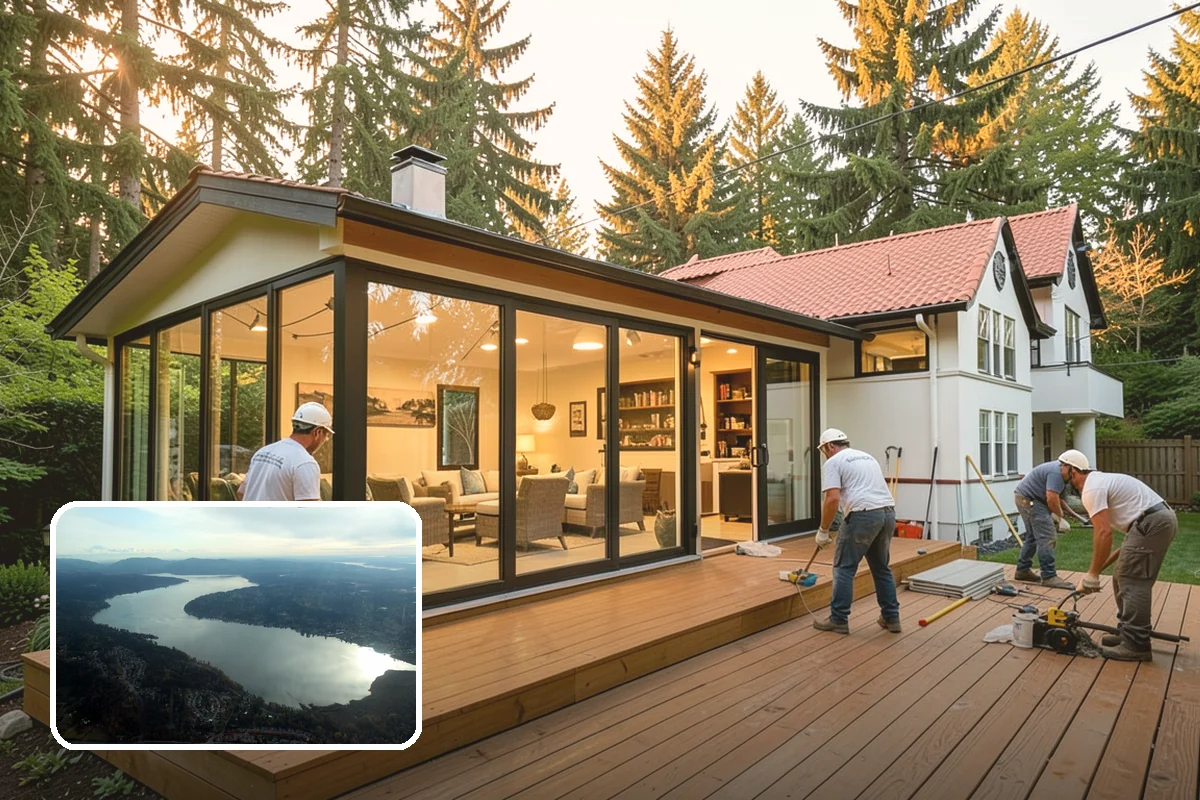 Garage Finishing in Sammamish, King County, WA - Turns rough framing into a clean, usable room