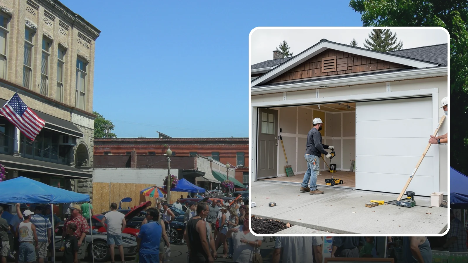 Garage Finishing in Snohomish, Snohomish County, WA - Finishing out bare studs and concrete into a clean, insulated interior ready for everyday use.