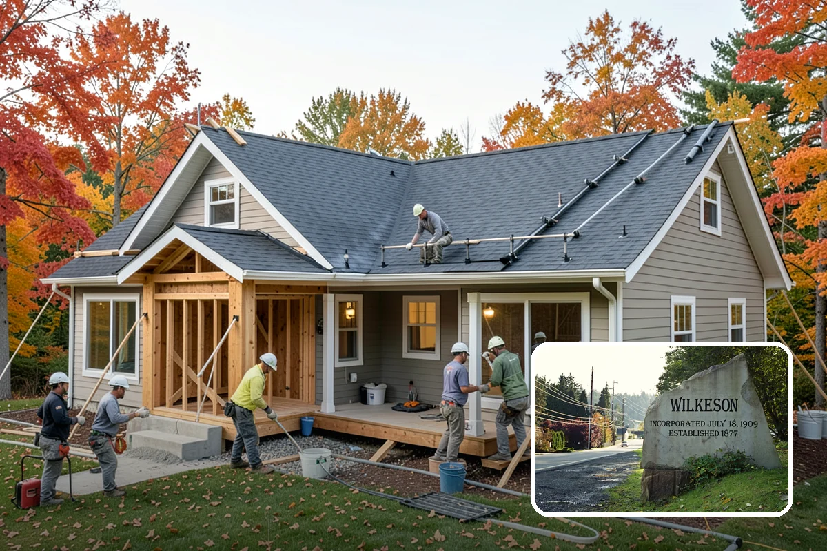 Garage Finishing in Wilkeson, Pierce County, WA - Turns rough framing into a clean, usable room