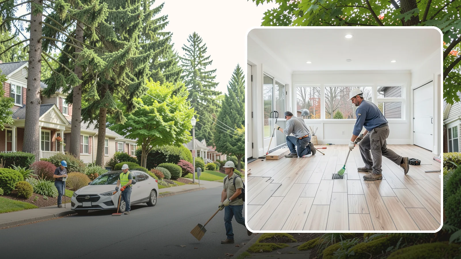 Garage Flooring Installation in Beaux Arts Village, King County, WA - Rugged garage flooring installation that resists oil, moisture, and heavy loads while brightening the space.