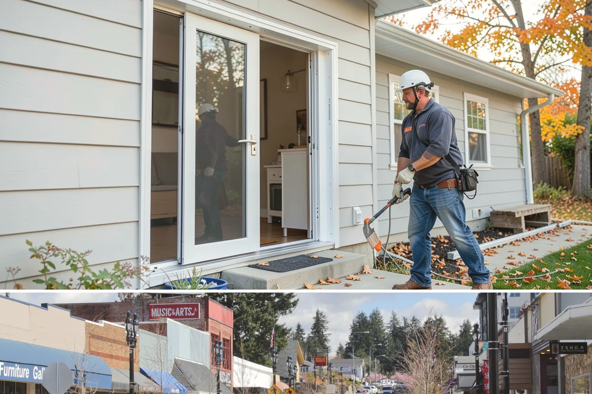 Garage Flooring Installation in Bothell, King County, WA - Warmer, drier months aid coating cure times, though we manage garage conditions to install successfully in cooler seasons.