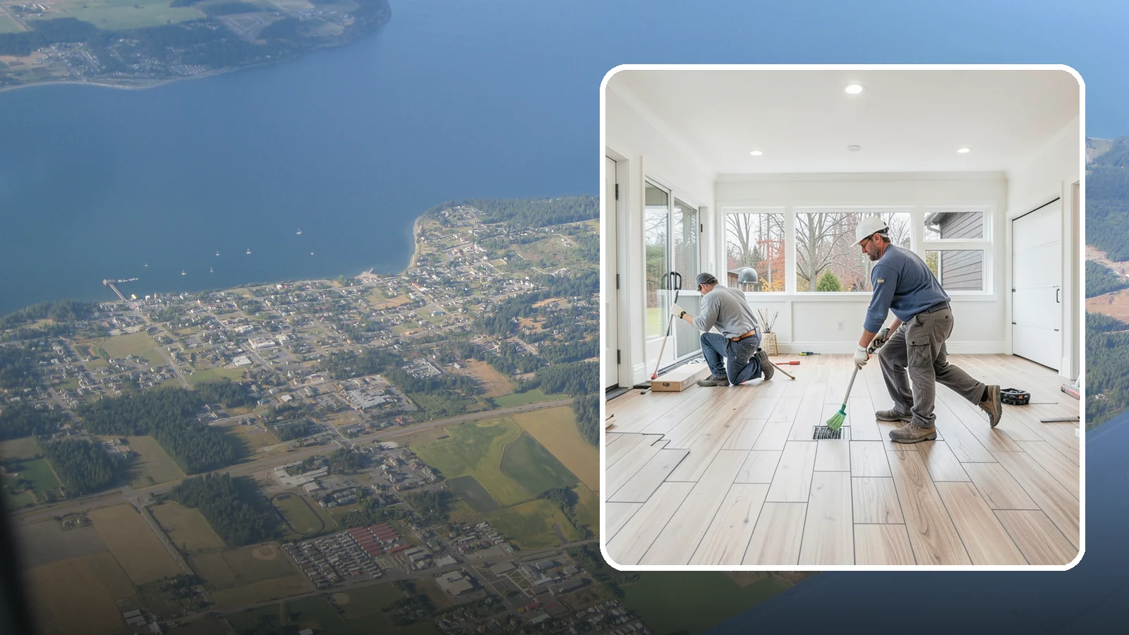 Garage Flooring Installation in Coupeville, Island County, WA - Rugged garage flooring installation that resists oil, moisture, and heavy loads while brightening the space.