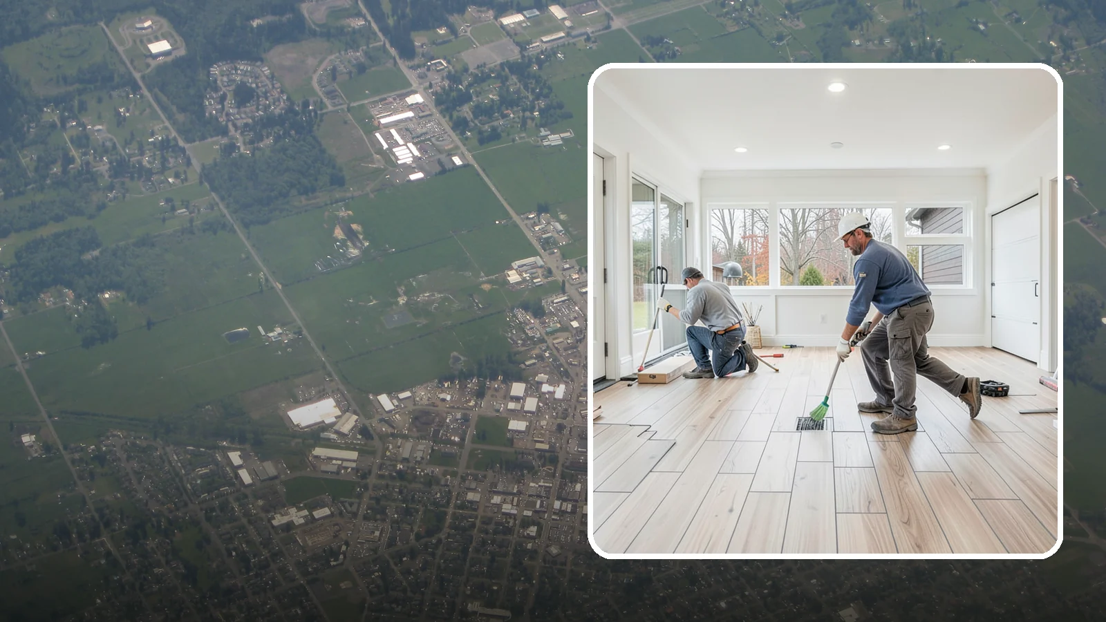 Garage Flooring Installation in Enumclaw, King County, WA - Rugged garage flooring installation that resists oil, moisture, and heavy loads while brightening the space.