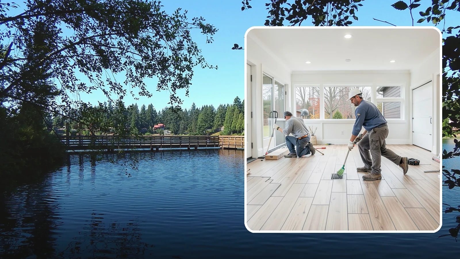 Garage Flooring Installation in Federal Way, King County, WA - Rugged garage flooring installation that resists oil, moisture, and heavy loads while brightening the space.