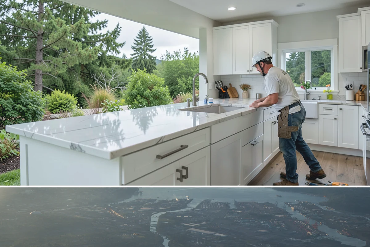 Garage Flooring Installation in Fife, Pierce County, WA - Warmer, drier months aid coating cure times, though we manage garage conditions to install successfully in cooler seasons.