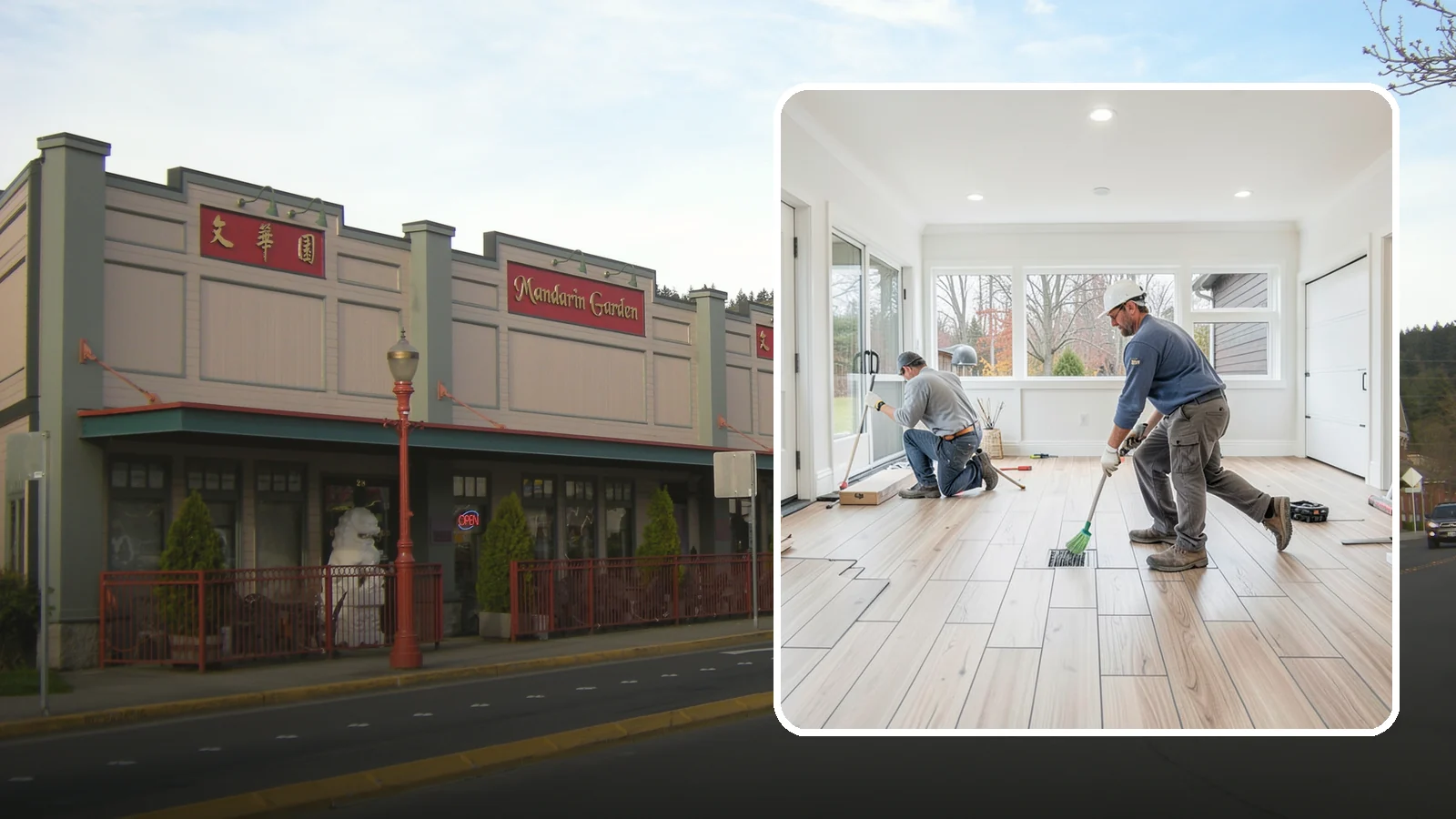 Garage Flooring Installation in Issaquah, King County, WA - Rugged garage flooring installation that resists oil, moisture, and heavy loads while brightening the space.