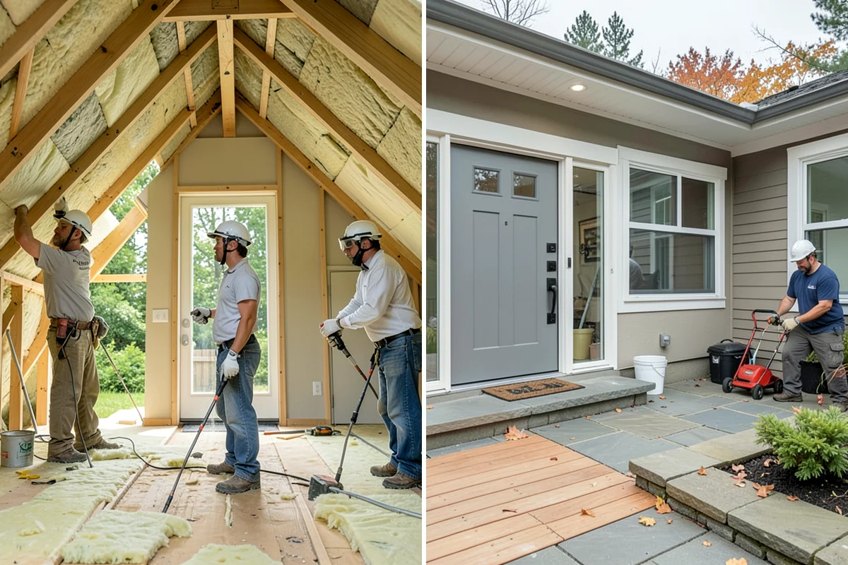 Garage Flooring Installation in Kenmore, King County, WA - Grind and profile the concrete