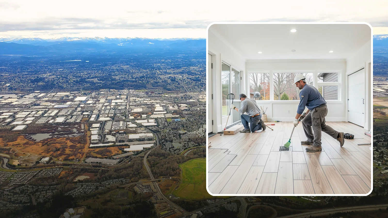 Garage Flooring Installation in Kent, King County, WA - Rugged garage flooring installation that resists oil, moisture, and heavy loads while brightening the space.