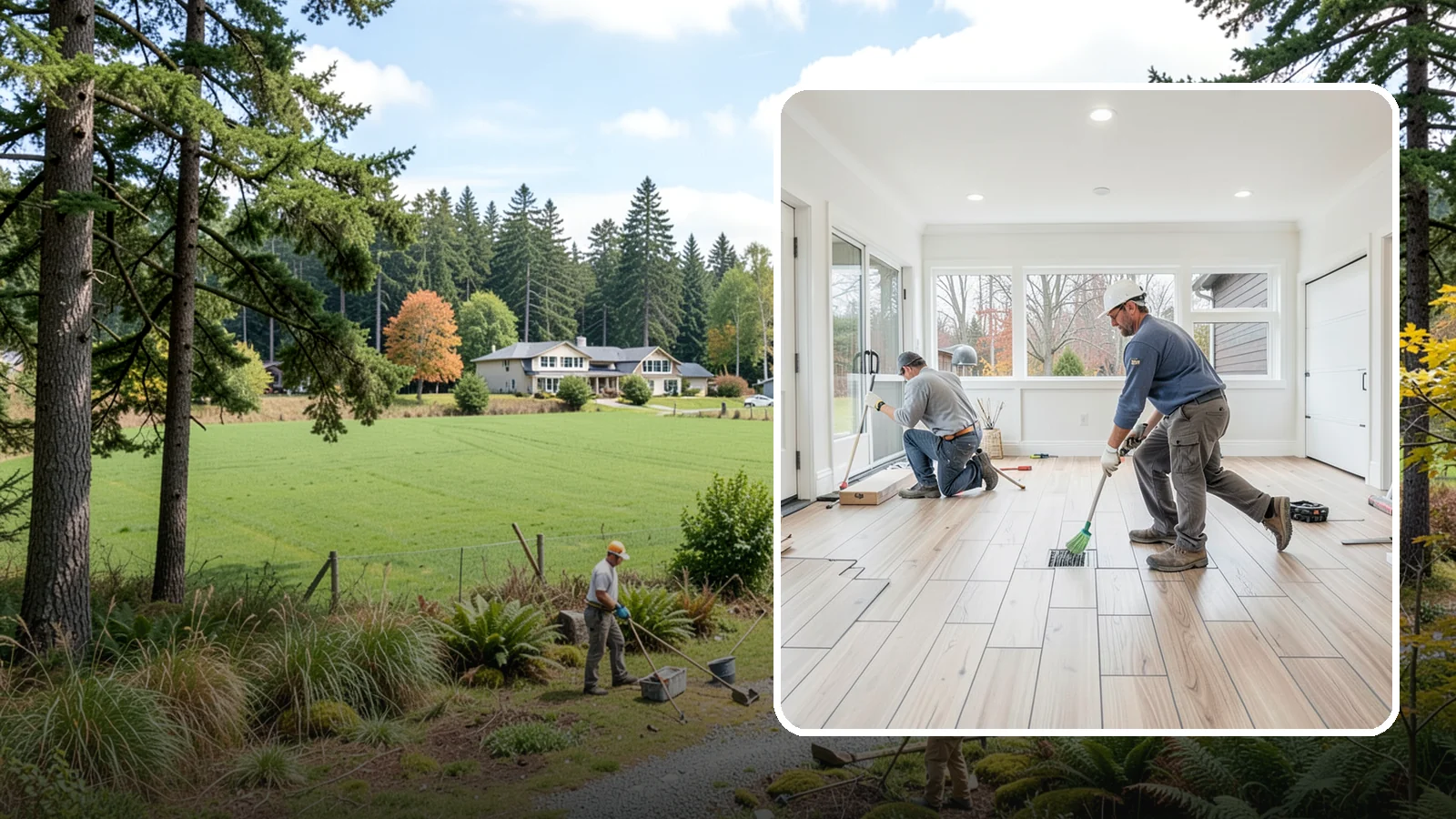 Garage Flooring Installation in Lyman, Skagit County, WA - Rugged garage flooring installation that resists oil, moisture, and heavy loads while brightening the space.