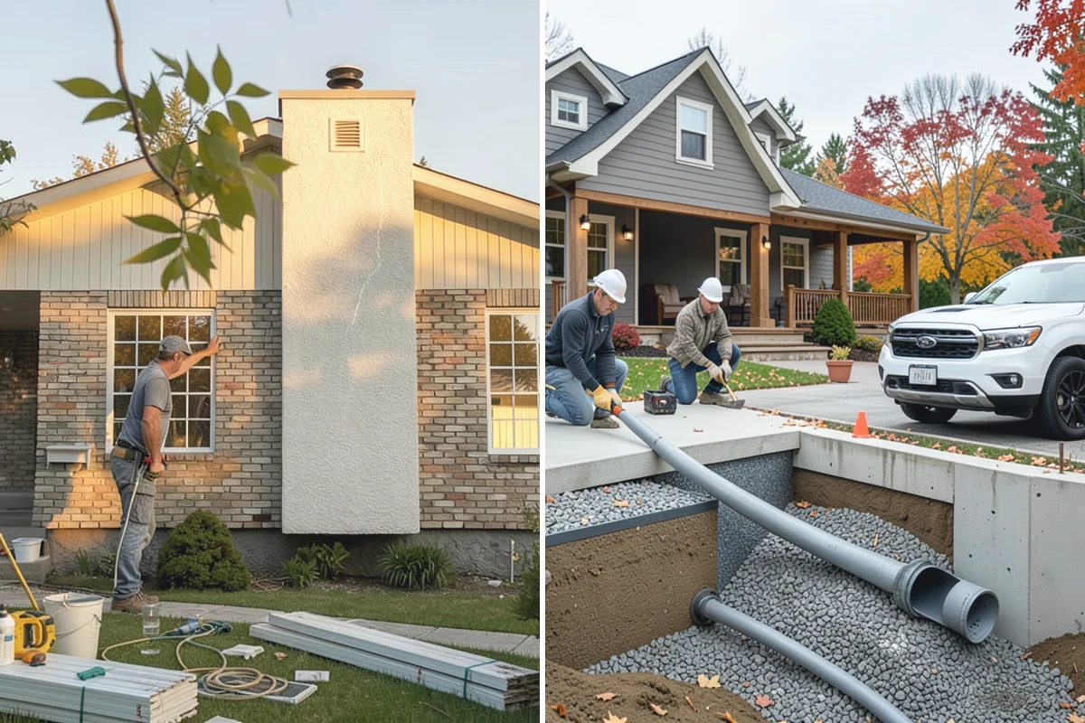 Garage Flooring Installation in Marysville, Snohomish County, WA - Grind and profile the concrete