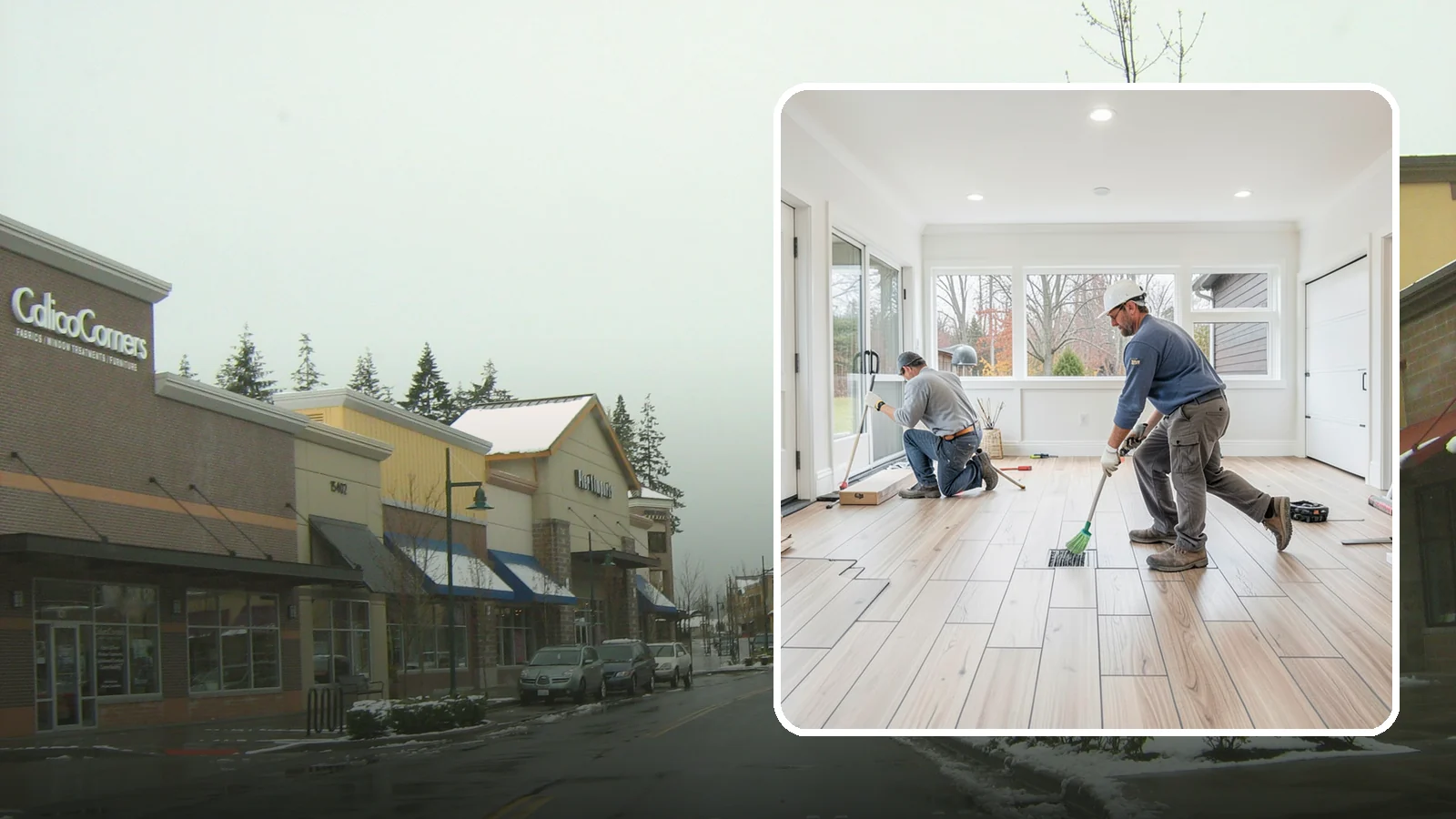 Garage Flooring Installation in Mill Creek, Snohomish County, WA - Rugged garage flooring installation that resists oil, moisture, and heavy loads while brightening the space.