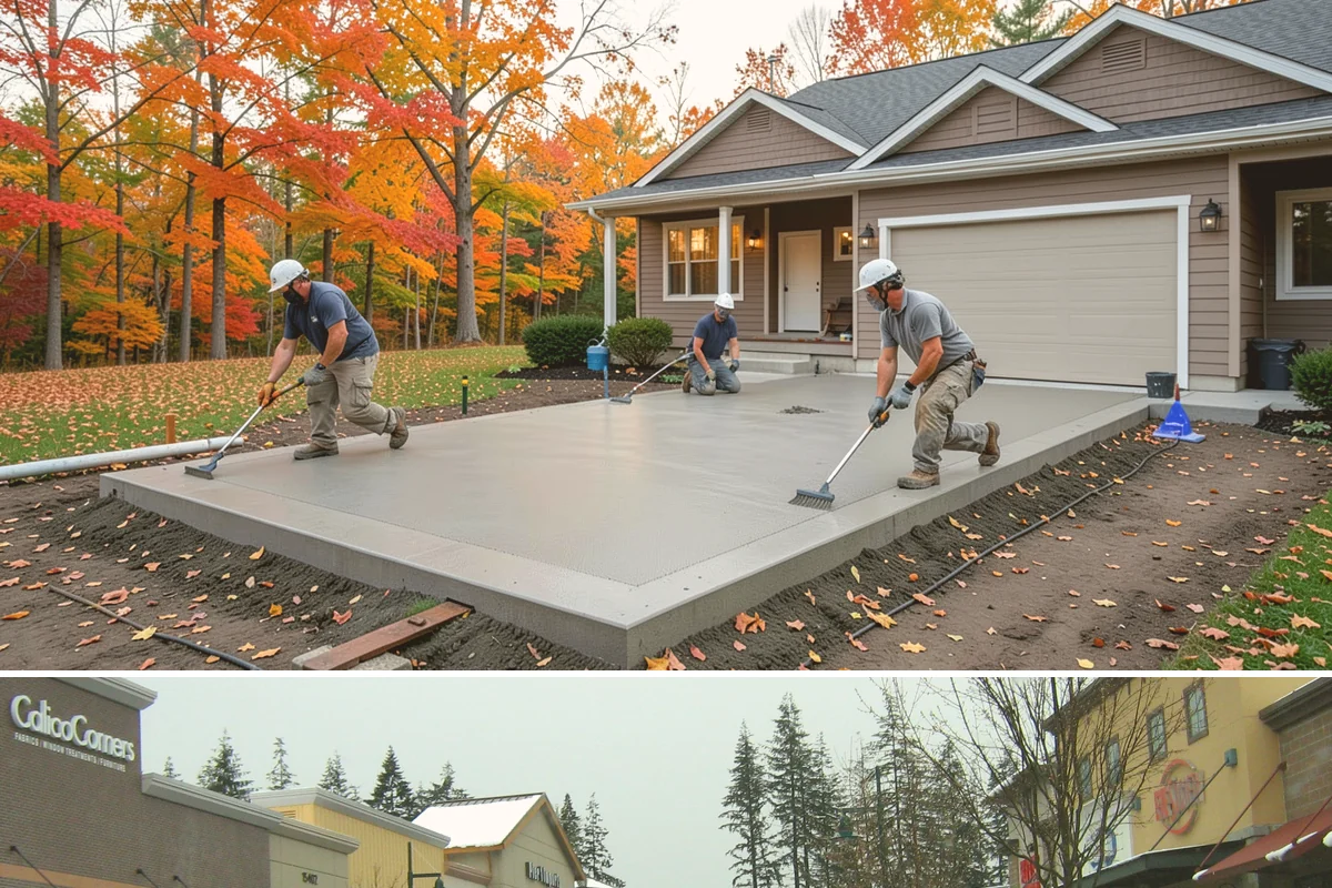 Garage Flooring Installation in Mill Creek, Snohomish County, WA - Warmer, drier months aid coating cure times, though we manage garage conditions to install successfully in cooler seasons.