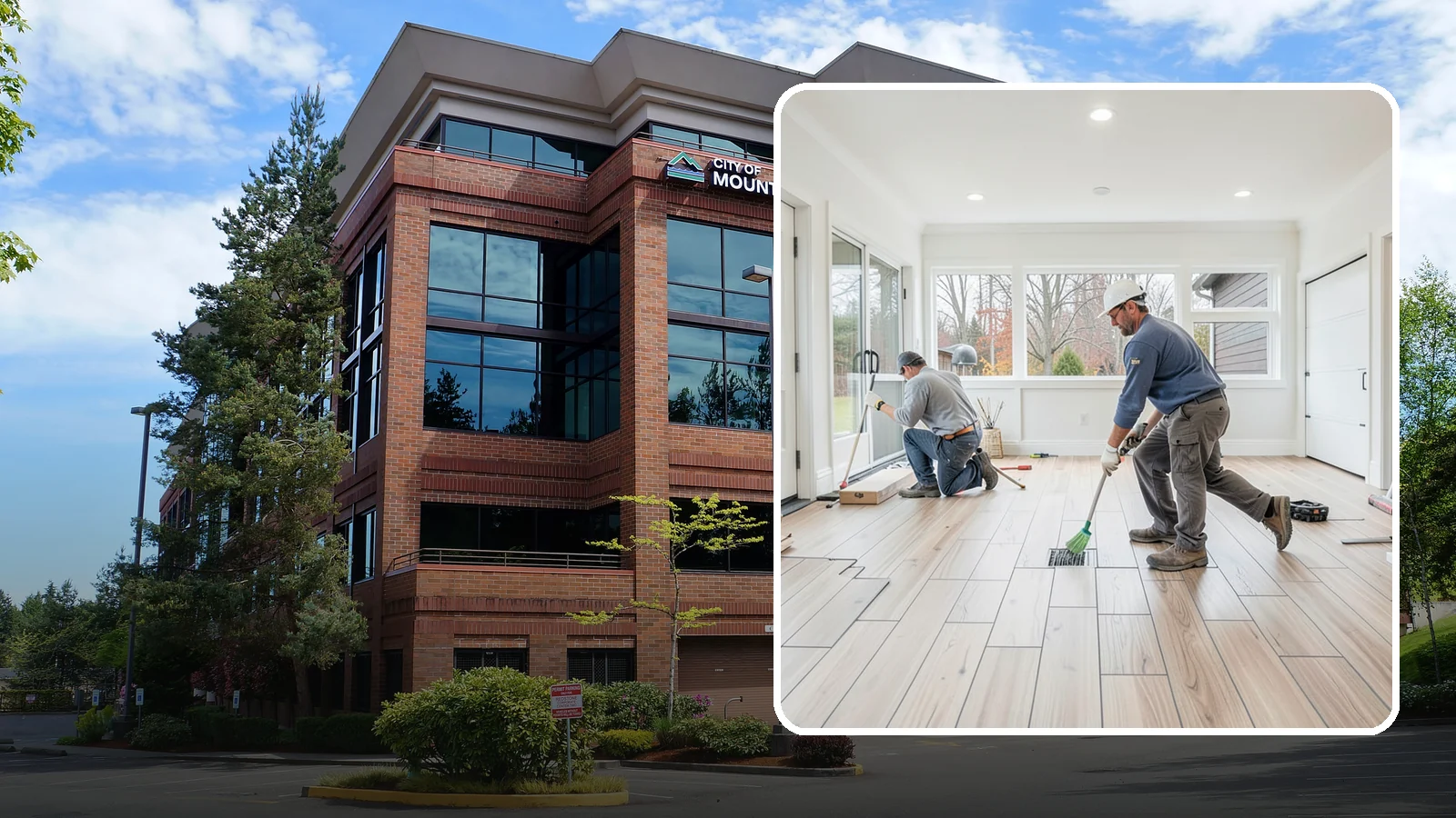 Garage Flooring Installation in Mountlake Terrace, Snohomish County, WA - Rugged garage flooring installation that resists oil, moisture, and heavy loads while brightening the space.