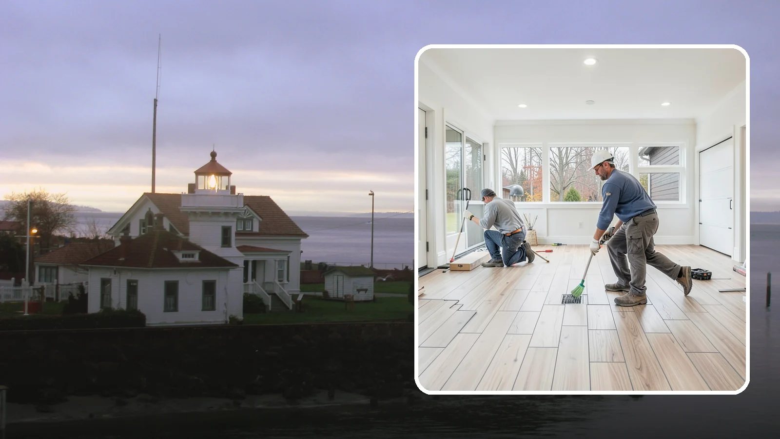 Garage Flooring Installation in Mukilteo, Snohomish County, WA - Rugged garage flooring installation that resists oil, moisture, and heavy loads while brightening the space.