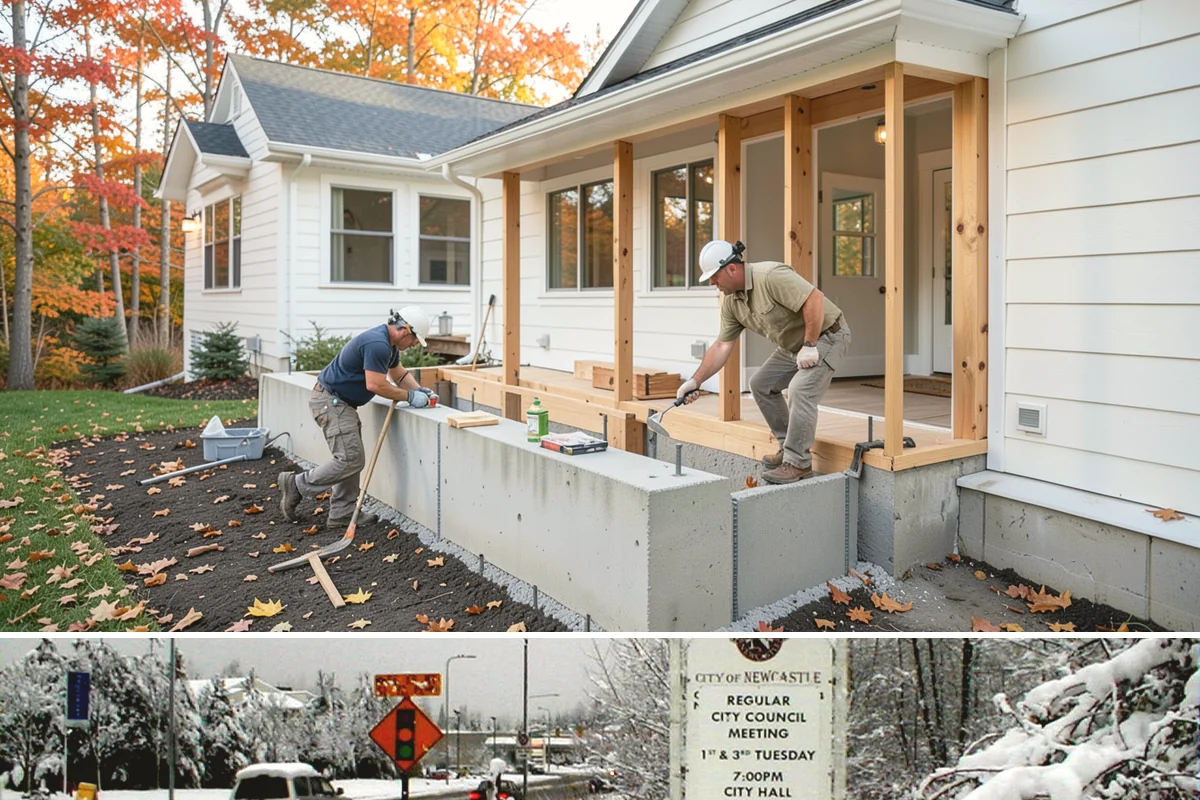 Garage Flooring Installation in Newcastle, King County, WA - Warmer, drier months aid coating cure times, though we manage garage conditions to install successfully in cooler seasons.