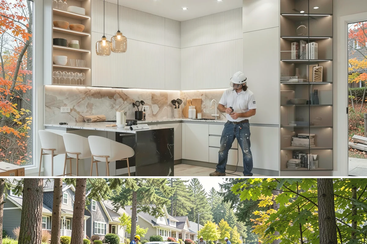 Garage Flooring Installation in Normandy Park, King County, WA - Warmer, drier months aid coating cure times, though we manage garage conditions to install successfully in cooler seasons.