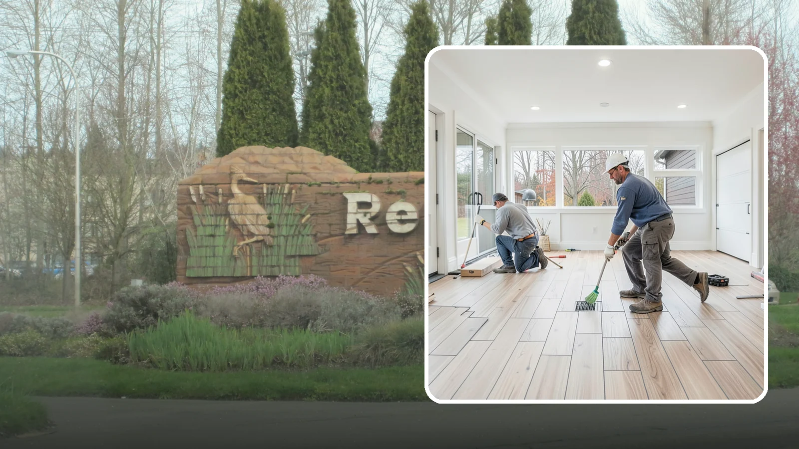 Garage Flooring Installation in Renton, King County, WA - Rugged garage flooring installation that resists oil, moisture, and heavy loads while brightening the space.