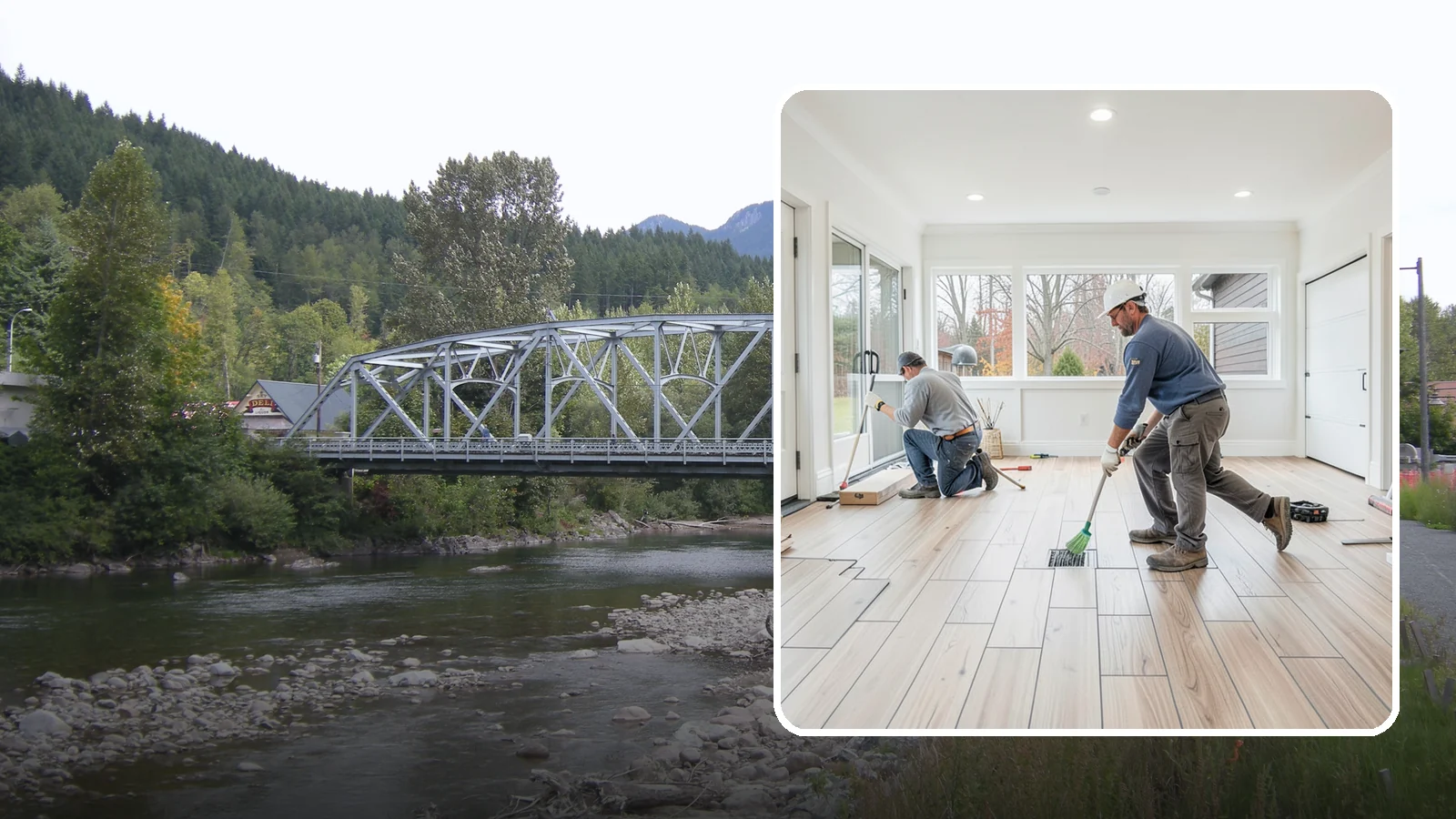 Garage Flooring Installation in Skykomish, King County, WA - Rugged garage flooring installation that resists oil, moisture, and heavy loads while brightening the space.