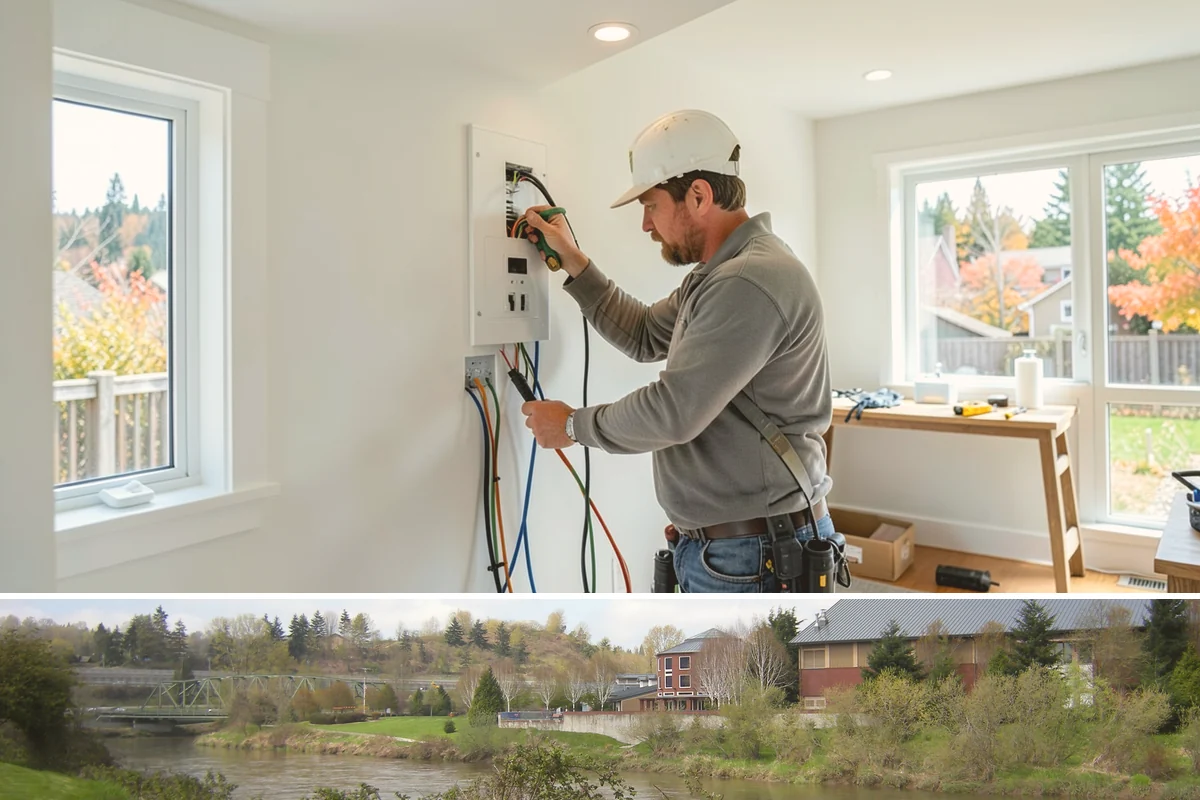 Garage Flooring Installation in Tukwila, King County, WA - Warmer, drier months aid coating cure times, though we manage garage conditions to install successfully in cooler seasons.