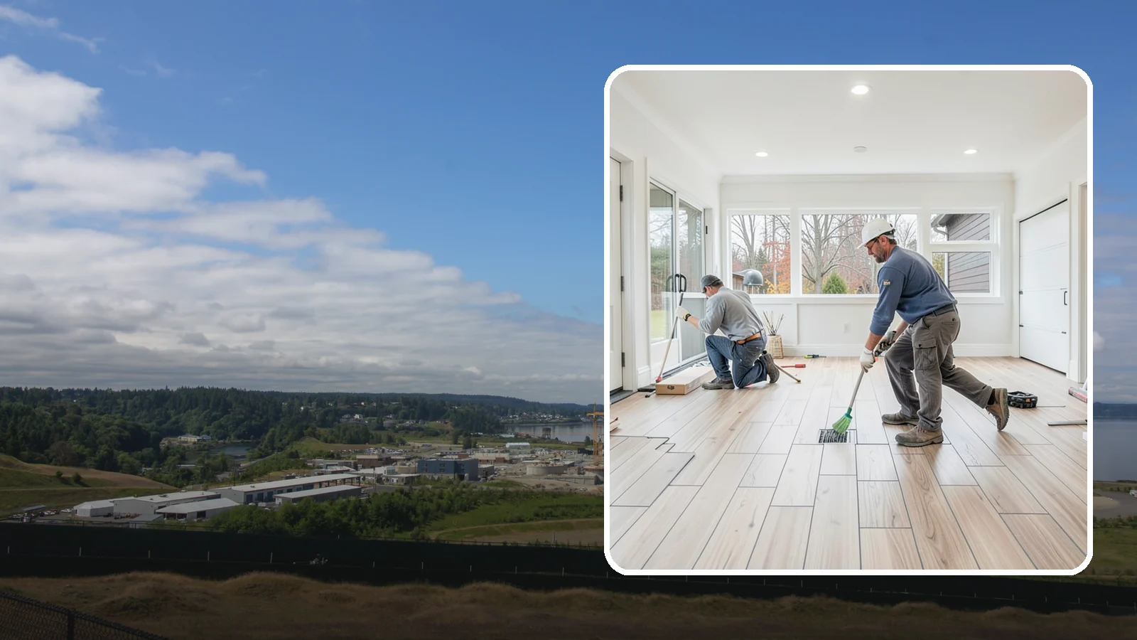 Garage Flooring Installation in University Place, Pierce County, WA - Rugged garage flooring installation that resists oil, moisture, and heavy loads while brightening the space.