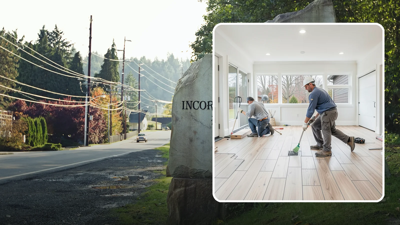 Garage Flooring Installation in Wilkeson, Pierce County, WA - Rugged garage flooring installation that resists oil, moisture, and heavy loads while brightening the space.
