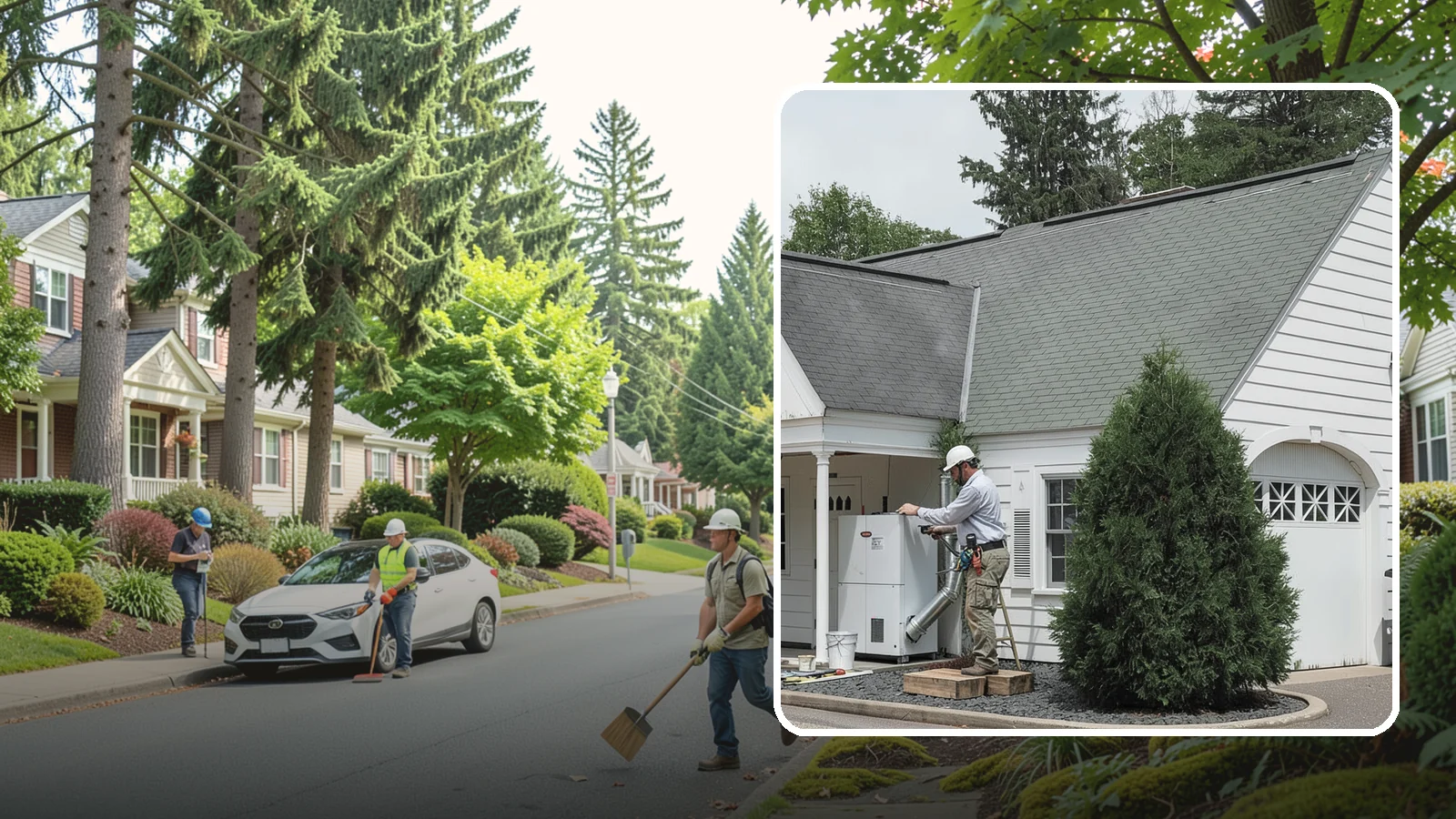 Garage Heating Installation in Beaux Arts Village, King County, WA - Installing heating that keeps the garage comfortable and usable through damp Puget Sound winters.