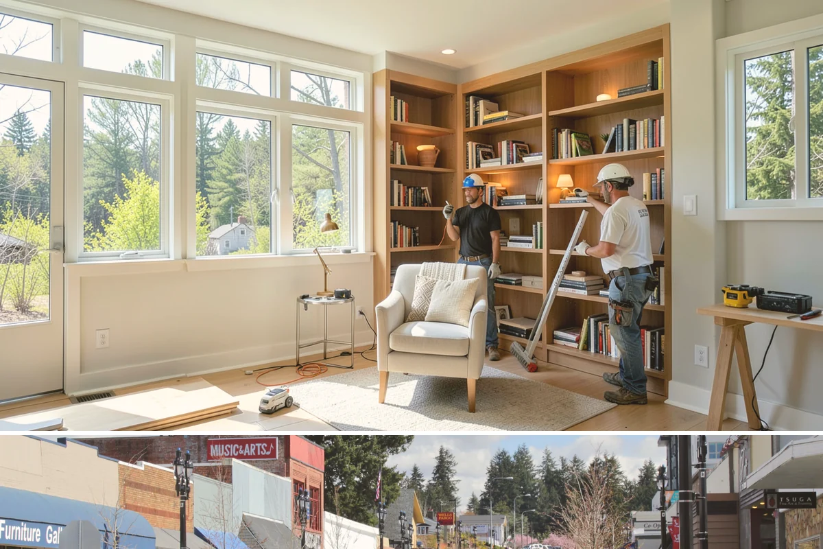 Garage Heating Installation in Bothell, King County, WA - Heating is best installed in late summer or early fall so the system is ready before the first cold, wet snap of winter.