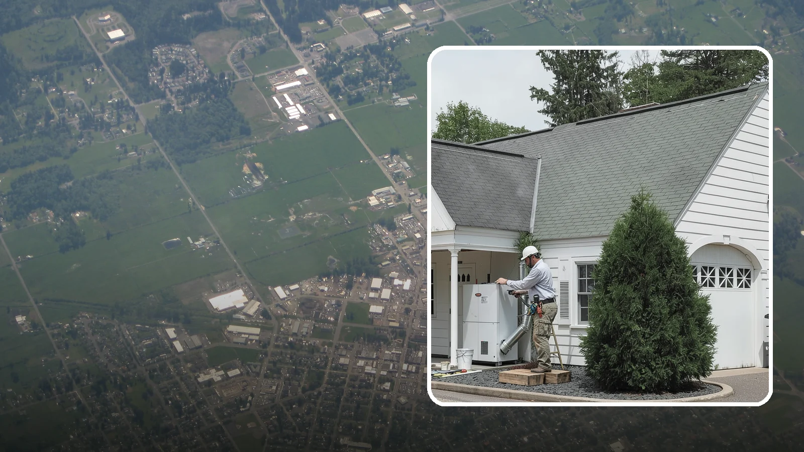Garage Heating Installation in Enumclaw, King County, WA - Installing heating that keeps the garage comfortable and usable through damp Puget Sound winters.