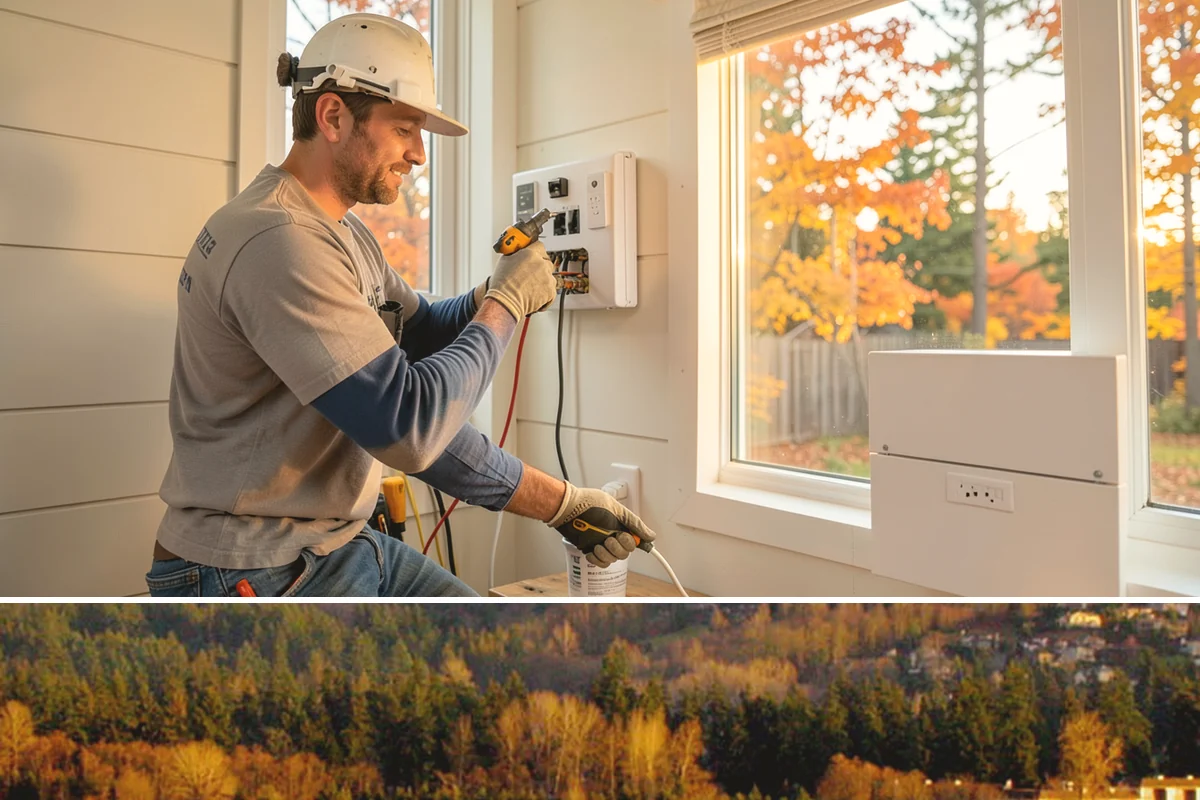 Garage Heating Installation in Kenmore, King County, WA - Heating is best installed in late summer or early fall so the system is ready before the first cold, wet snap of winter.