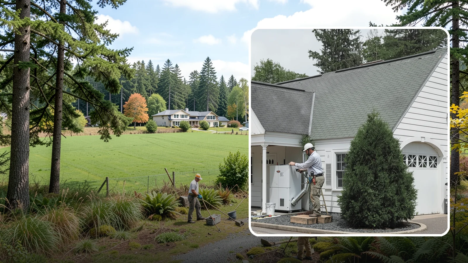 Garage Heating Installation in Lyman, Skagit County, WA - Installing heating that keeps the garage comfortable and usable through damp Puget Sound winters.