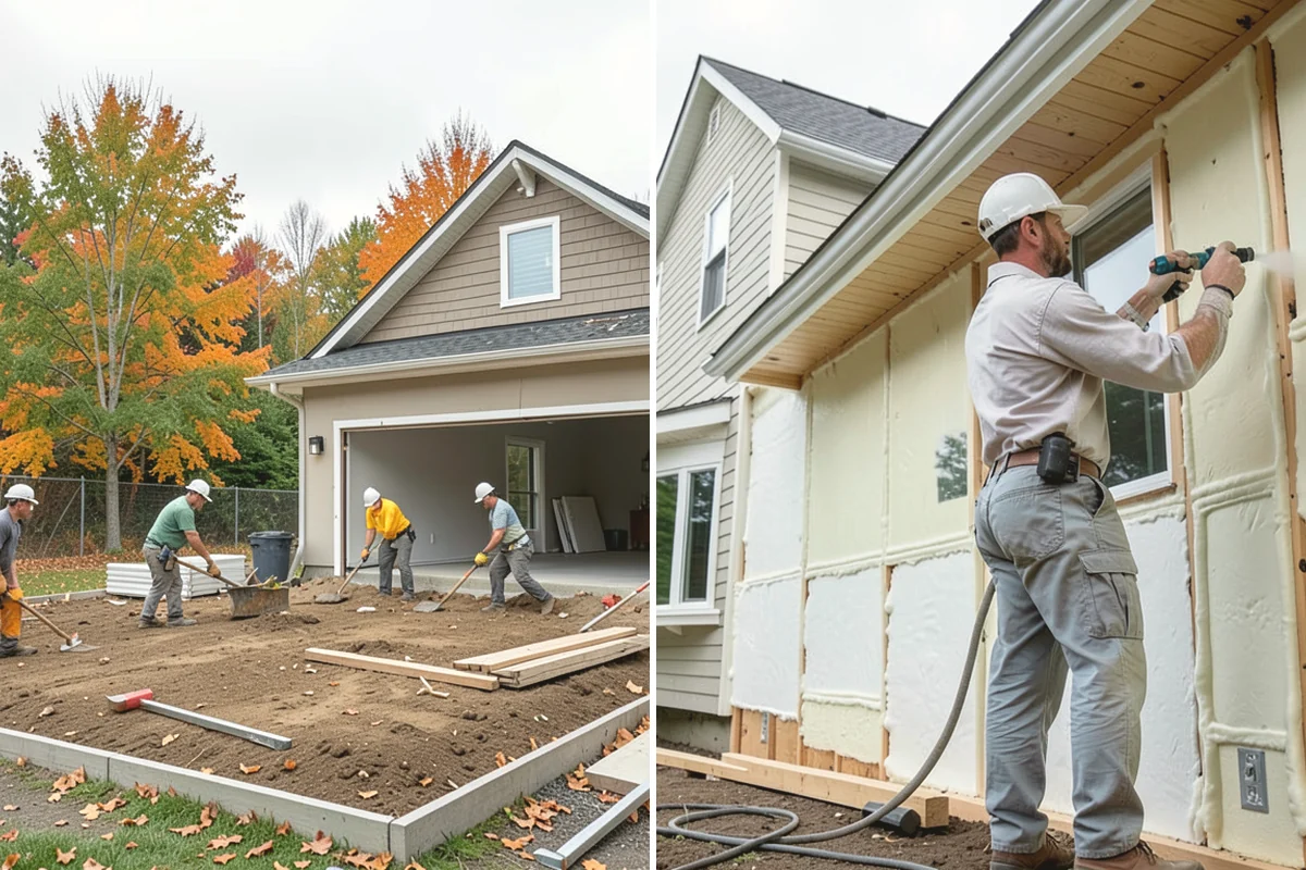 Garage Heating Installation in Mountlake Terrace, Snohomish County, WA - Evaluate insulation and heating needs