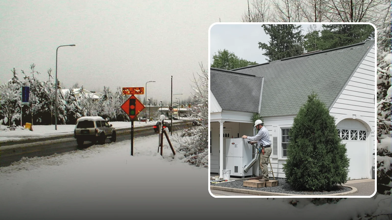 Garage Heating Installation in Newcastle, King County, WA - Installing heating that keeps the garage comfortable and usable through damp Puget Sound winters.