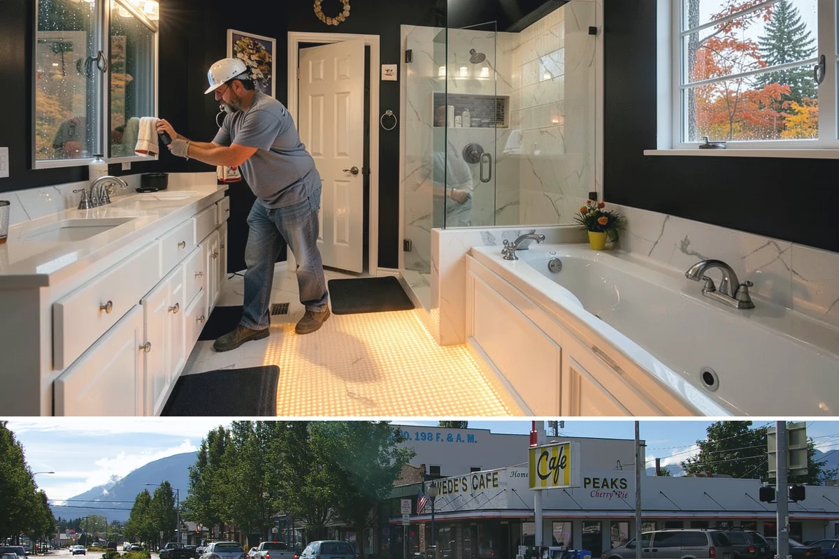 Garage Heating Installation in North Bend, King County, WA - Heating is best installed in late summer or early fall so the system is ready before the first cold, wet snap of winter.