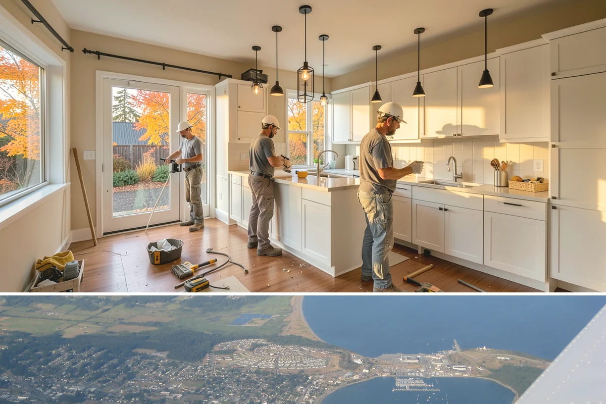 Garage Heating Installation in Oak Harbor, Island County, WA - Heating is best installed in late summer or early fall so the system is ready before the first cold, wet snap of winter.