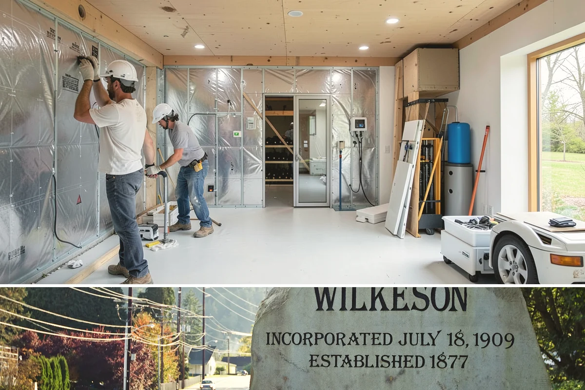 Garage Heating Installation in Wilkeson, Pierce County, WA - Heating is best installed in late summer or early fall so the system is ready before the first cold, wet snap of winter.