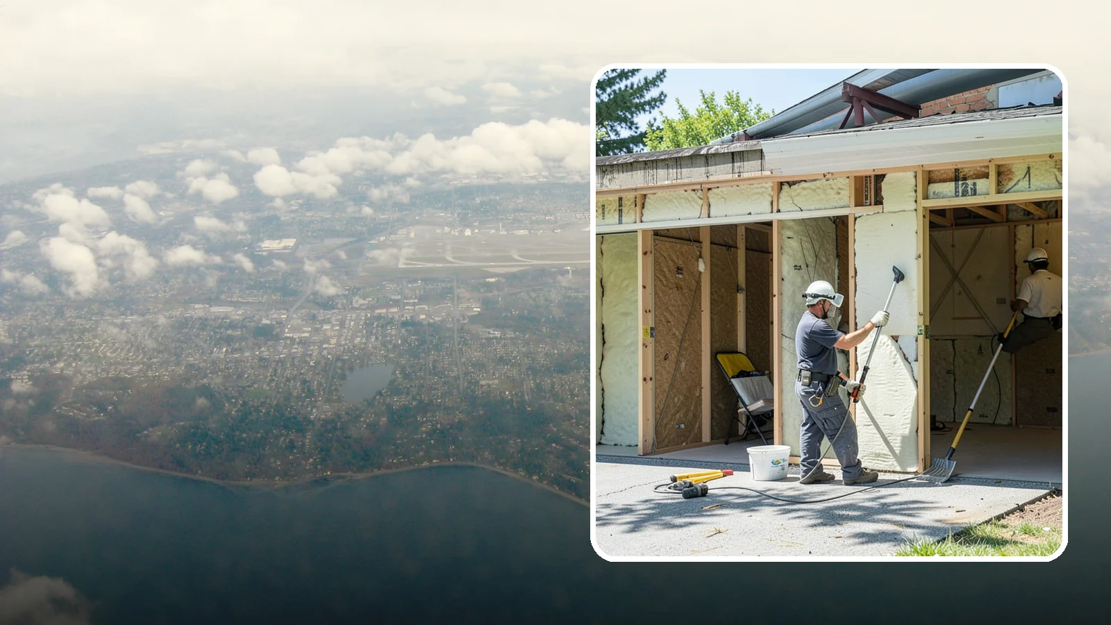 Garage Insulation in Burien, King County, WA - Adding proper insulation to garage walls and ceilings for a warmer, drier, more efficient space.