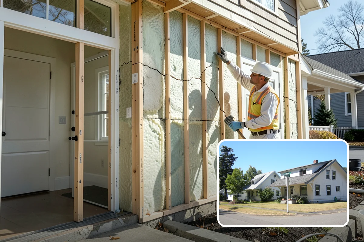 Garage Insulation in DuPont, Pierce County, WA - Reduces heat loss into and out of the garage