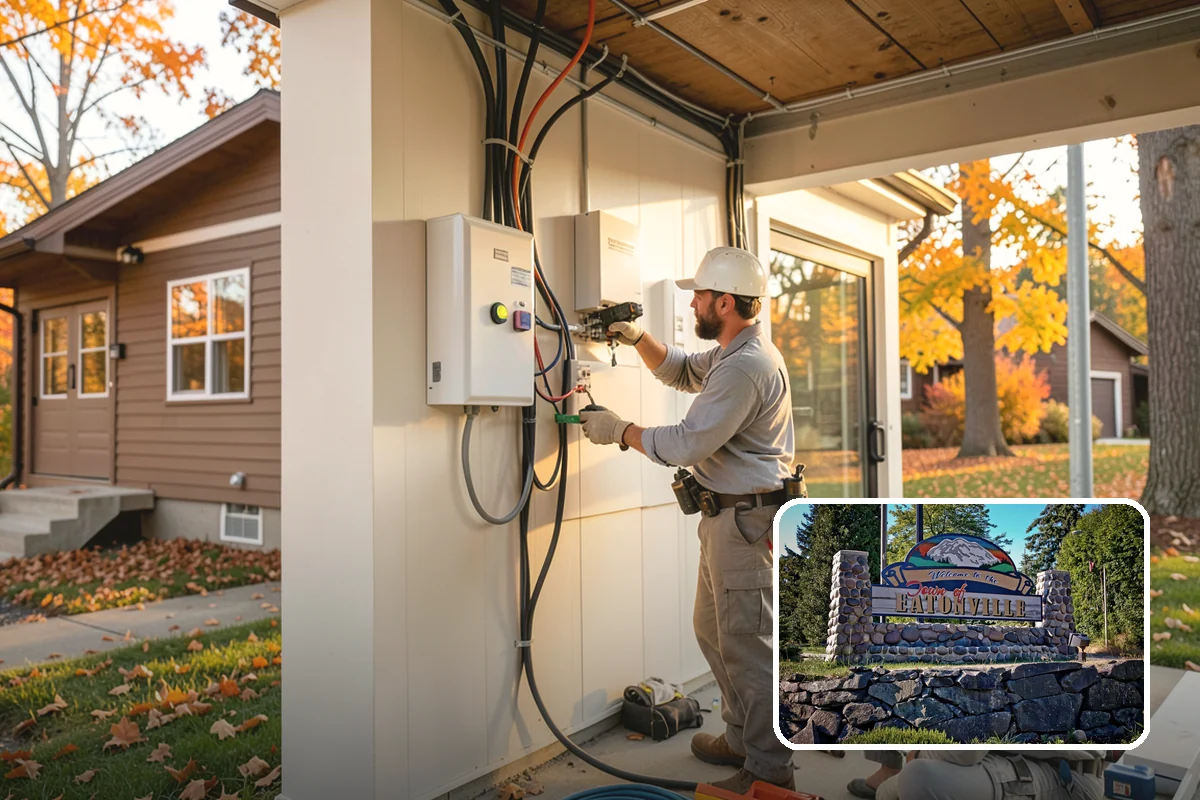 Garage Insulation in Eatonville, Pierce County, WA - Reduces heat loss into and out of the garage