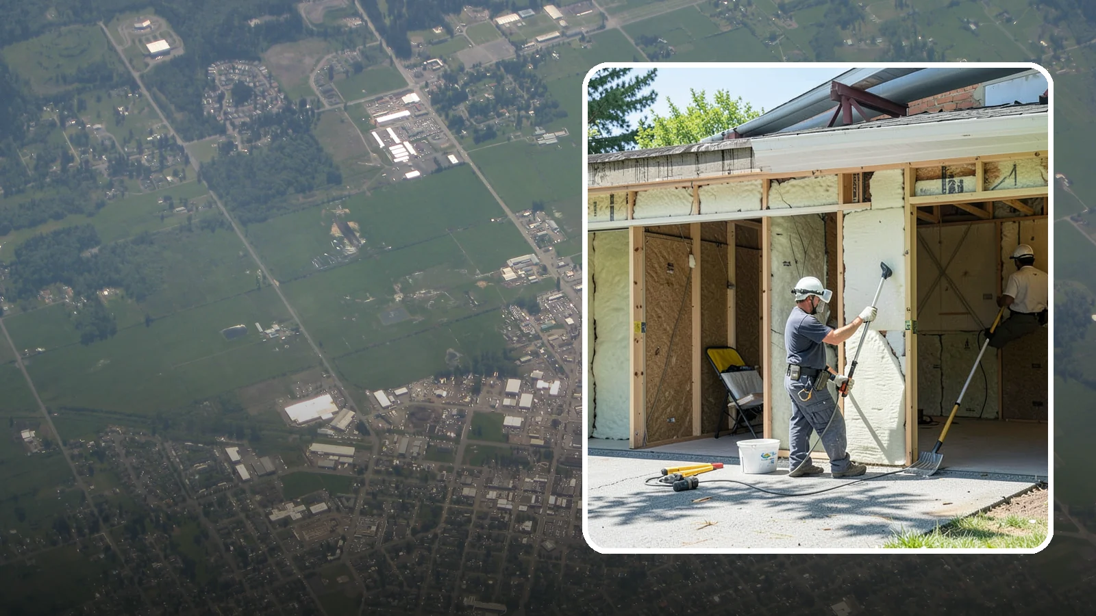 Garage Insulation in Enumclaw, King County, WA - Adding proper insulation to garage walls and ceilings for a warmer, drier, more efficient space.