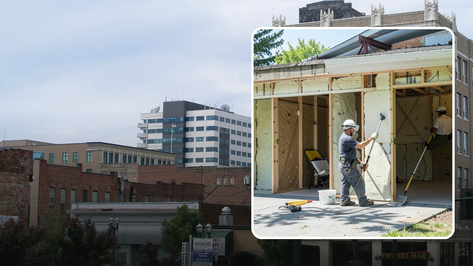 Garage Insulation in Everett, Snohomish County, WA - Adding proper insulation to garage walls and ceilings for a warmer, drier, more efficient space.