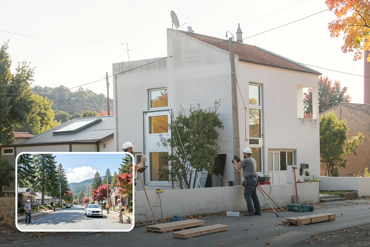 Garage Insulation in Hunts Point, King County, WA - Reduces heat loss into and out of the garage